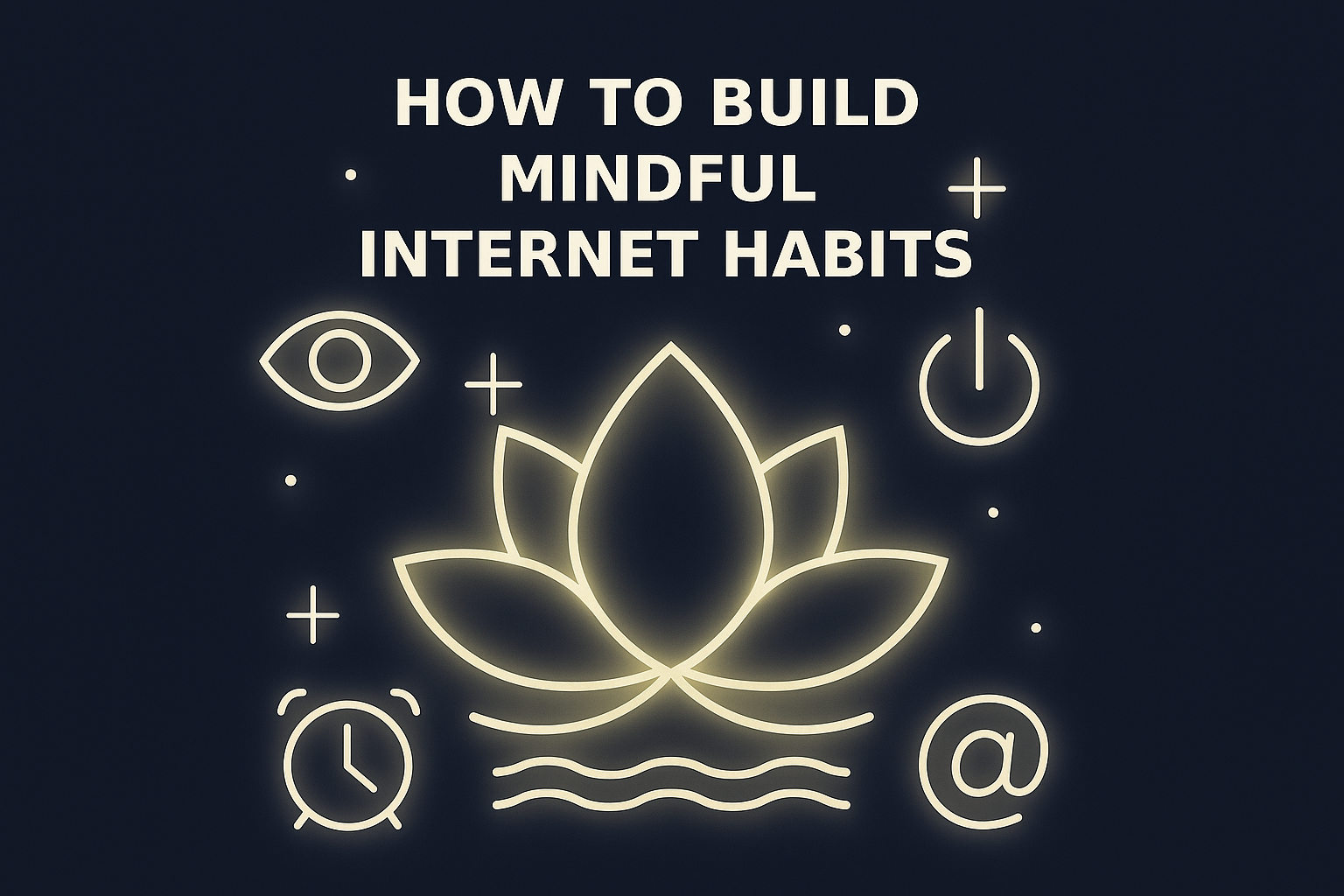 How to Build Mindful Internet Habits